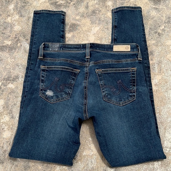 AG The Legging Ankle Patchwork Jeans - Picture 5 of 14